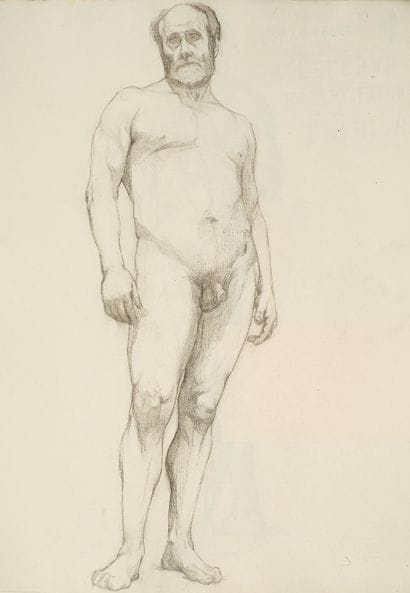 Raymond THIBÉSART (1874-1968)
Etude de nu...