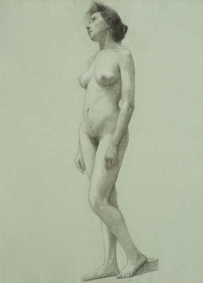 Raymond THIBÉSART (1874-1968)
Etude de nu...