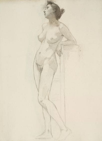 Raymond THIBÉSART (1874-1968)
Etude de nu...
