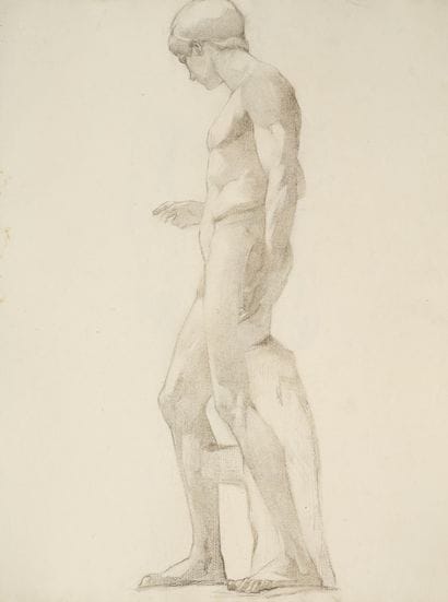 Raymond THIBÉSART (1874-1968)
Etude de nu...