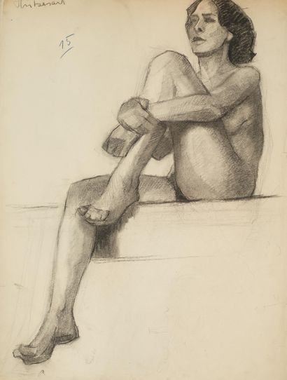 Raymond THIBÉSART (1874-1968)
Etude de nu...