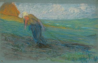 Raymond THIBÉSART (1874-1968)
Travail au...