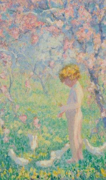 Raymond THIBÉSART (1874-1968)
Jeune enfant...