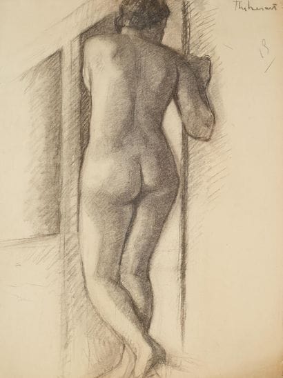Raymond THIBÉSART (1874-1968)
Etude de nu...