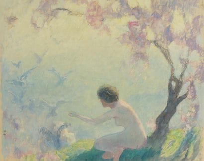 Raymond THIBÉSART (1874-1968)
Léda et le...