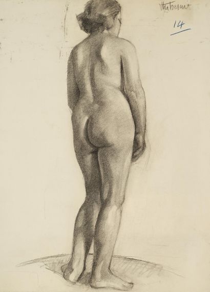 Raymond THIBÉSART (1874-1968)
Etude de nu...