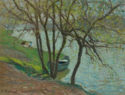 Raymond THIBÉSART (1874-1968)
Vue de Vaux...