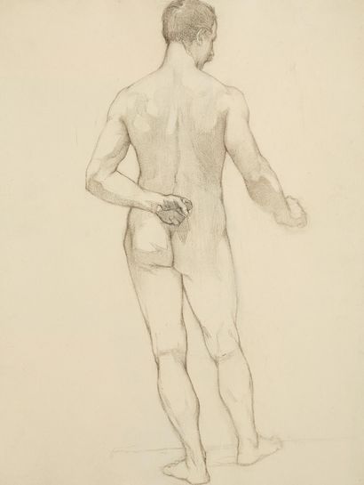 Raymond THIBÉSART (1874-1968)
Etude de nu...