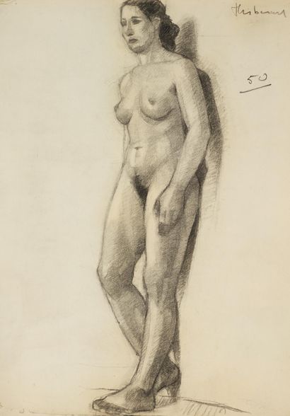 Raymond THIBÉSART (1874-1968)
Etude de nu...