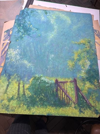 Raymond THIBÉSART (1874-1968)
Etude préparatoire...