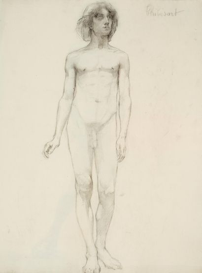 Raymond THIBÉSART (1874-1968)
Etude de nu...