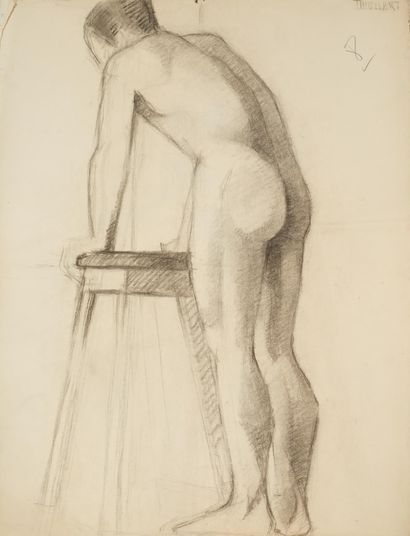 Raymond THIBÉSART (1874-1968)
Etude de nu...