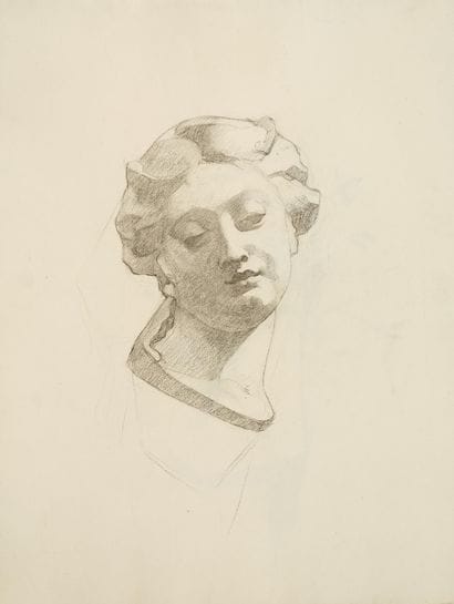 Raymond THIBÉSART (1874-1968)
Etude de sculptures.
Réunion...