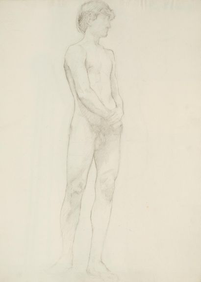 Raymond THIBÉSART (1874-1968)
Etude de nu...