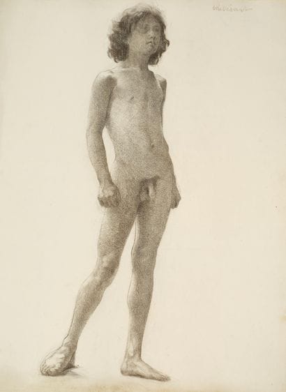 Raymond THIBÉSART (1874-1968)
Etude de nu...