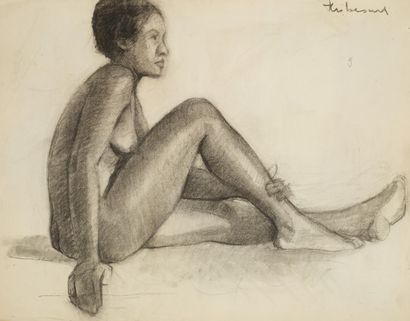 Raymond THIBÉSART (1874-1968)
Etude de nu...