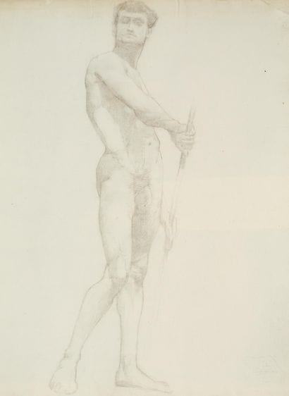 Raymond THIBÉSART (1874-1968)
Etude de nu...