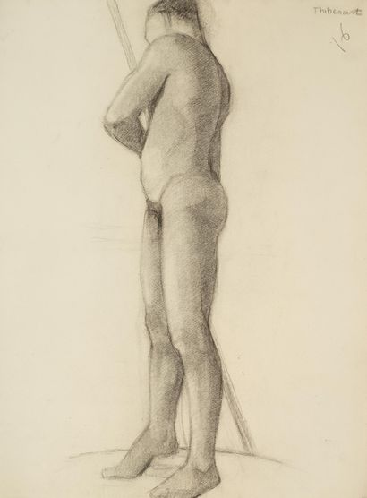 Raymond THIBÉSART (1874-1968)
Etude de nu...