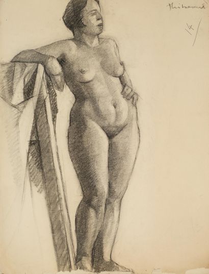 Raymond THIBÉSART (1874-1968)
Etude de nu...