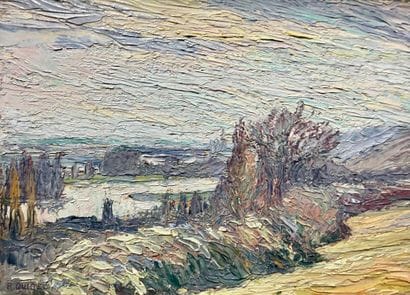 Raymond QUIBEL (1883-1978)
La Seine à Amfreville-la-Mi-Voie
Huile...