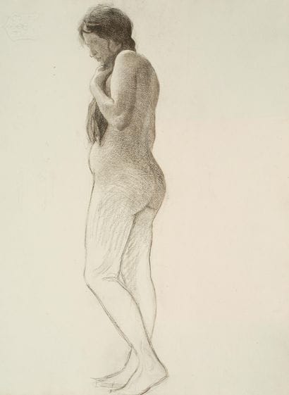 Raymond THIBÉSART (1874-1968)
Etude de nu...