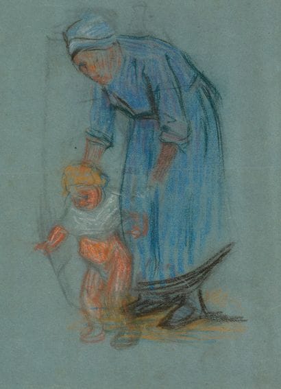 Raymond THIBÉSART (1874-1968)
Maternité.
Réunion...