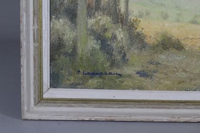 Pierre LADUREAU (1882-1975)
Vue de forêt.
Huile...