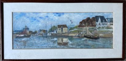 ÉCOLE FRANÇAISE du XXème SIÈCLE
Le port de...