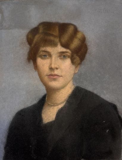 ÉCOLE FRANÇAISE de la fin du XIXème
Portrait...