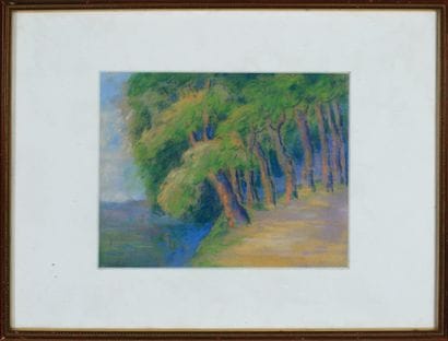 Henri Léon THIÉBAUT (1855-1899)
Forest edge...
