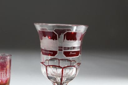 BOHEME, XXe 
Réunion de trois verres sur...