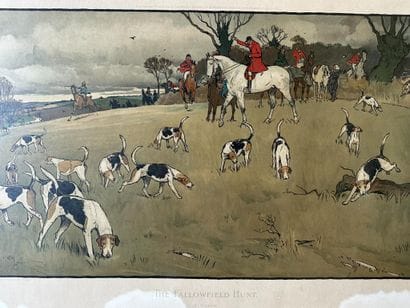 D’après Cecil ALDIN (1870-1935)
« The Harfield...
