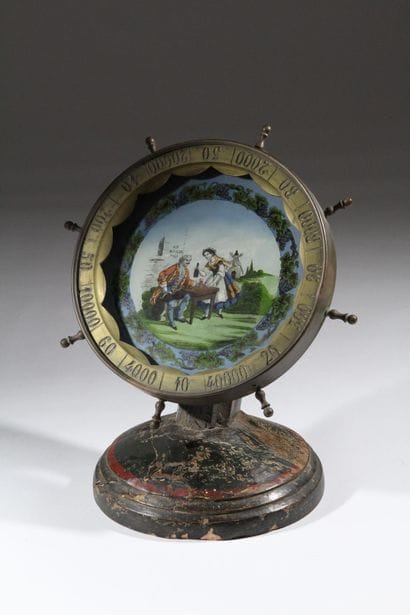 FRANCE - 19th century
Countertop roulette...