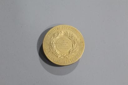 Une médaille en vermeil, 