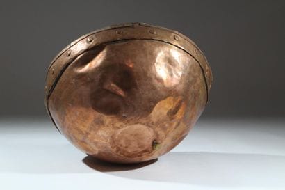 [ART POPULAIRE]
Bassine en cuivre pour la...