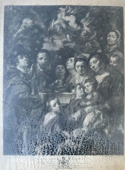 D’après Jacob JORDAENS (1593-1678) - Gravé...