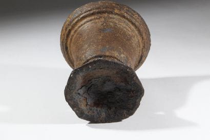FRANCE - XVIIème
Mortier ou Cloche en fonte...
