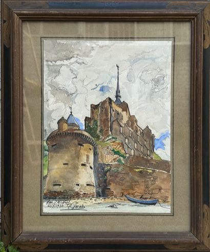 ÉCOLE FRANCAISE du XXème siècle, 
Vue du...