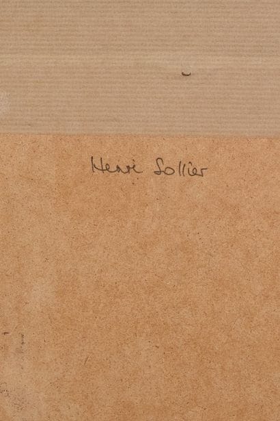 Henri SOLLIER (1888-1966)
Nu assis
Crayon
Monogrammé...