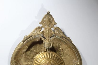 Bronze inkwell 
with rich decoration featuring...