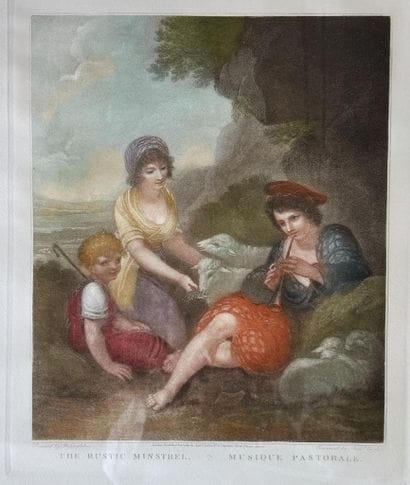 ÉCOLE ANGLAISE, d'après H. KINGDOM
Scènes...