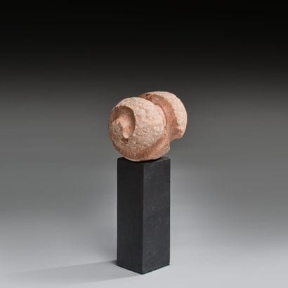 Probably from antiquity 
Sculpture made of...