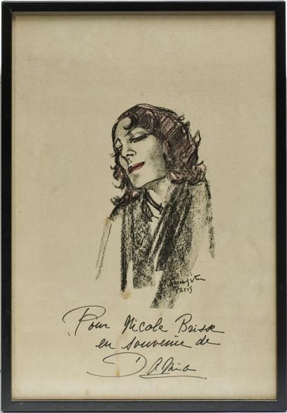 D'après Tsuguharu FOUJITA (1886-1968)
Portrait...