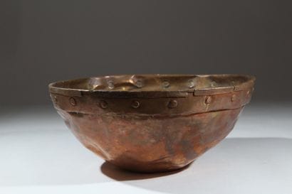 [ART POPULAIRE]
Bassine en cuivre pour la...