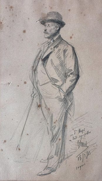Jules CHERET (1836-1932)
Portraits du docteur...