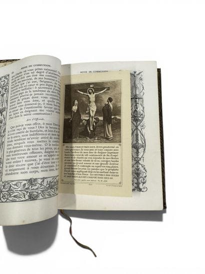 MISSEL ROMAIN, 1920 reliure cuire maroquin...