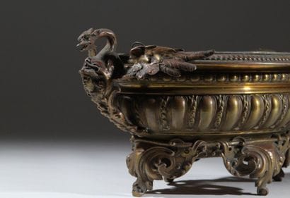 In the style of BARBEDIENNE
A silver-plated...