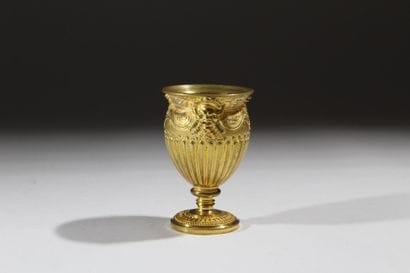 In the style of BARBEDIENNE 
Small vase on...