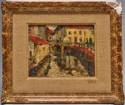 Ferdinand Jean LUIGINI ( 1870-1943), 
Vue...
