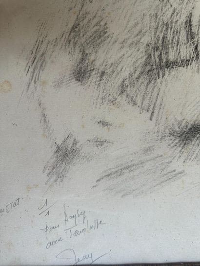 Jean MOULIN (1932-2009)
La mère et l’enfant.
Lithographie
1er...